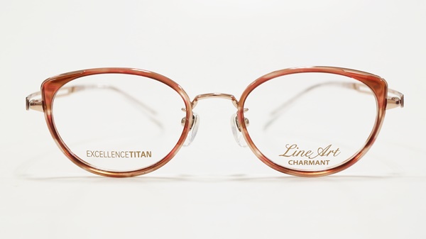 CHARMANT Line art 日本製 メガネ フレーム チタン最軽重62