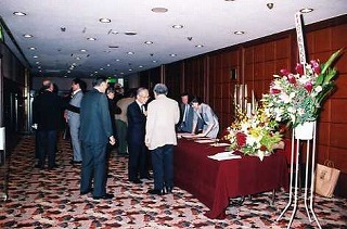 20周年記念講演―受付風景