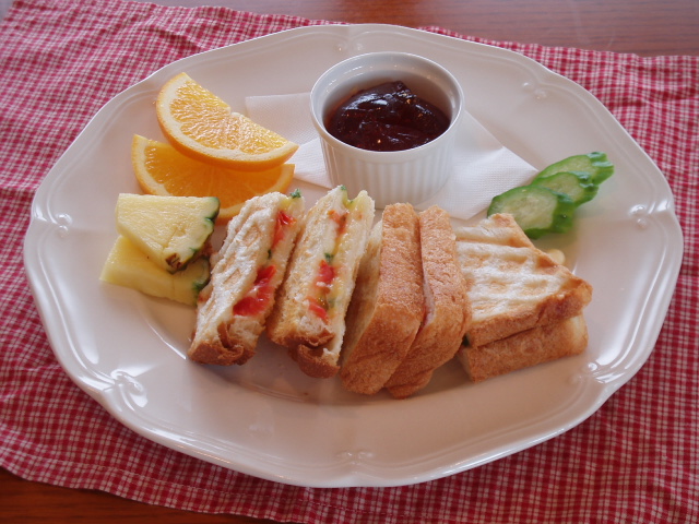 トマトホットサンドイッチ