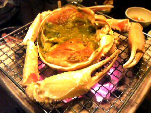 飛騨高山料理カニ
