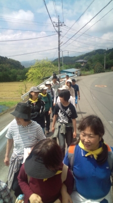 初夏の風を感じながら・・・