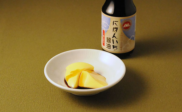 プリンに醤油