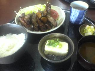 トンテキ定食