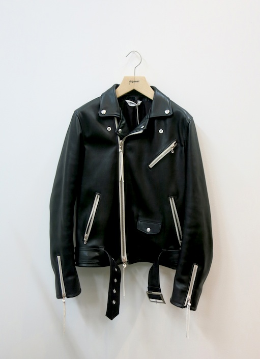 ディガウェル DIGAWEL ダブルライダースレザージャケット 1 ベージュ 【528091_1】【99】 DIGAWEL レザー ジャケット ディガウェル ライダース 新品新品