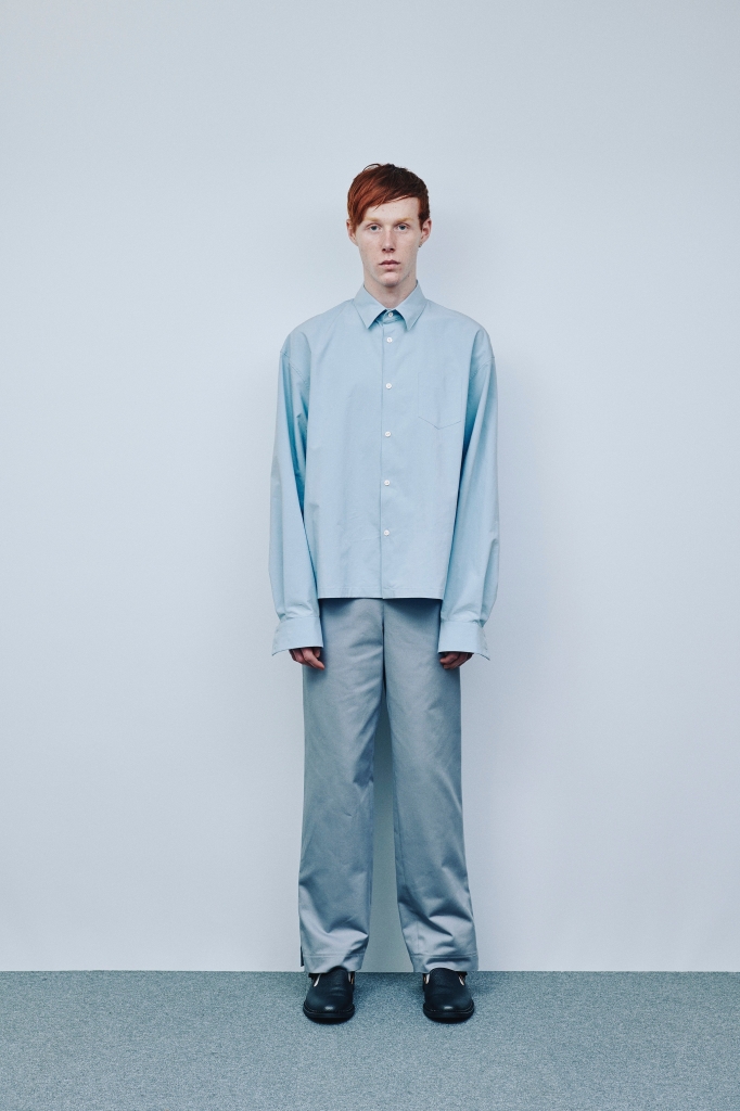 即完売、再販なし】DIGAWEL ドロップショルダー シャツ ベージュ 