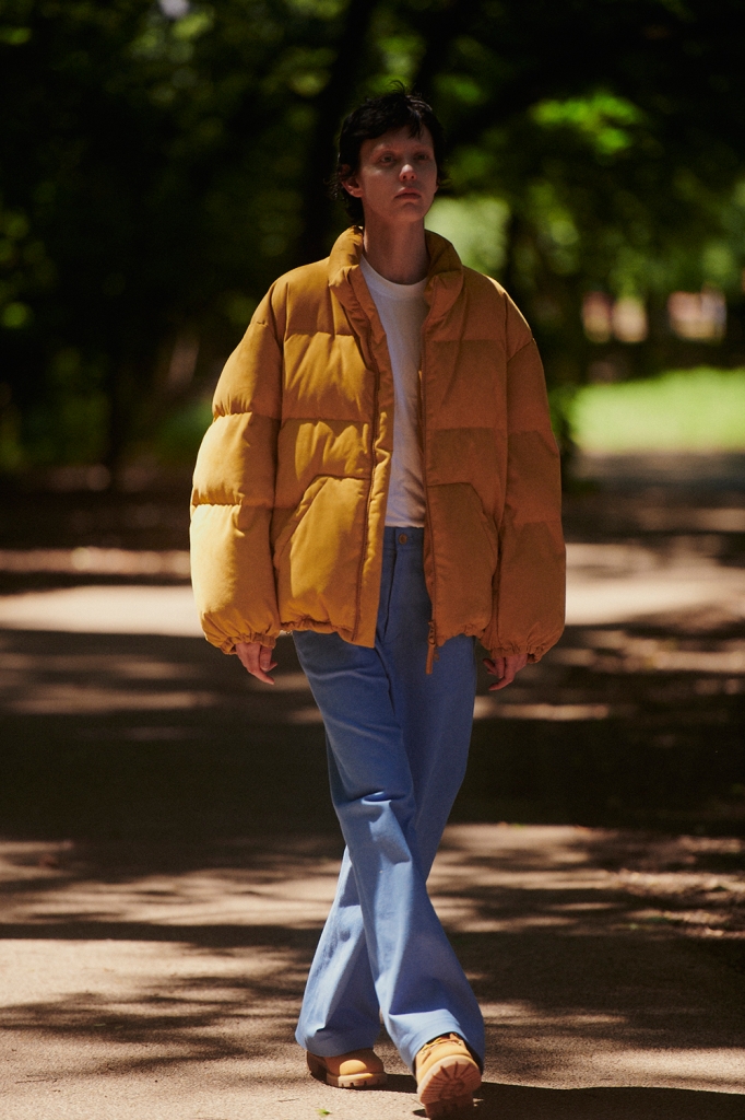 F/CE.×DIGAWEL PUFFER JACKET イエローダウンジャケット F/CE. × DIGAWEL Puffer Jacket ダウンジャケット DIGAWEL×F/CE