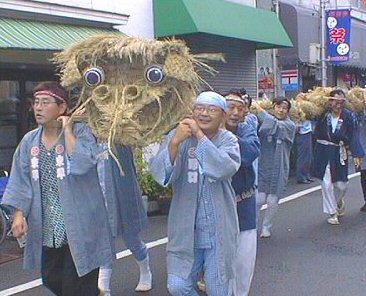 奥沢の大蛇お練り