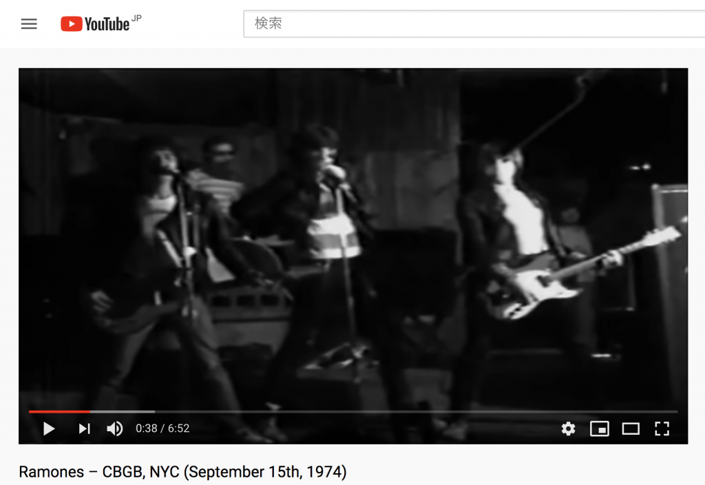 米国時間の今日はCBGBでラモーンズが初めてプレイした日 ! | RAMONES 