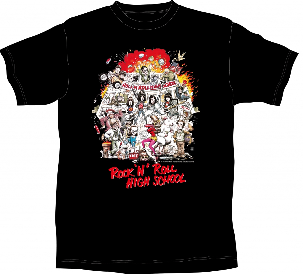 used】ラモーンズ ramones ロックンロールハイスクール T