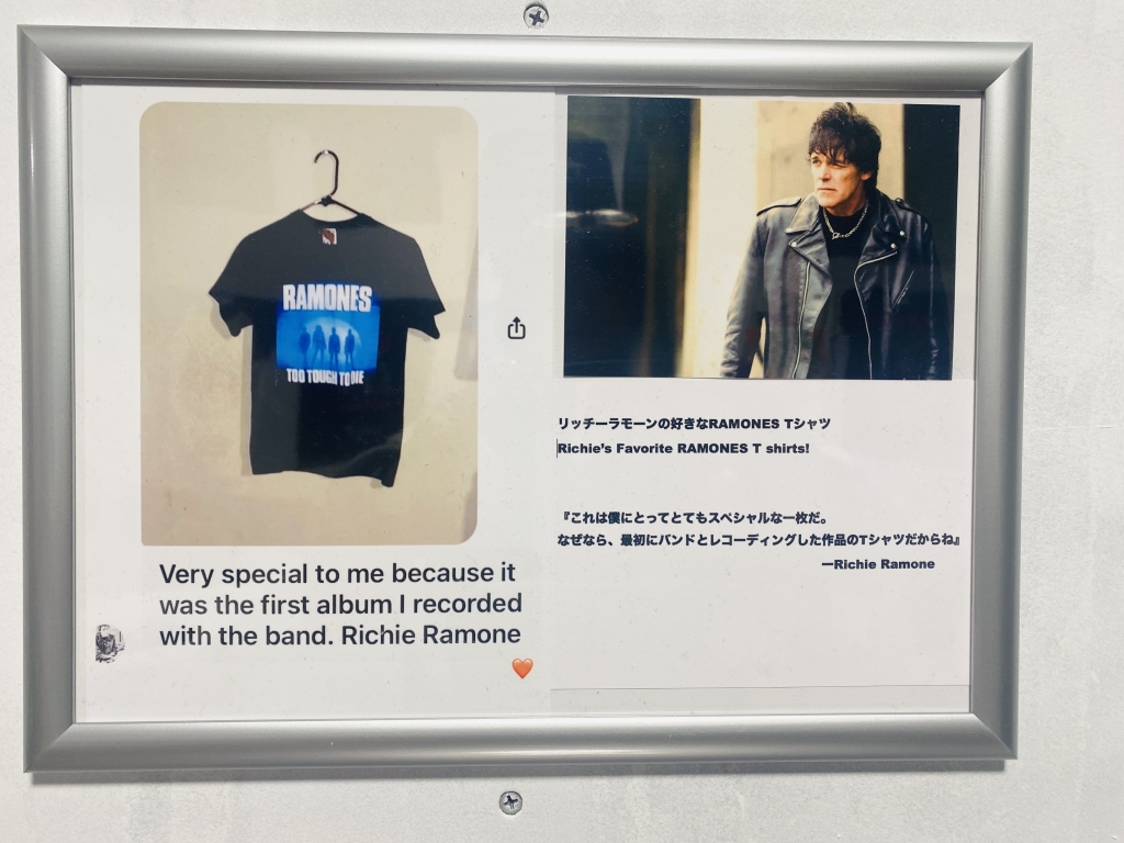 RAMONES Tシャツ ”101” 枚展』のレポート | RAMONES FAN CLUB RAMONES Tシャツ ”101” 枚展』のレポート | RAMONES FAN CLUB
