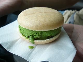 抹茶の最中