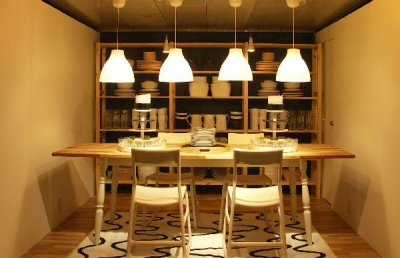 IKEAの北欧モデル空間