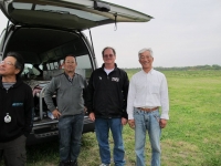 私と公ちゃんでJoeさんと記念撮影
