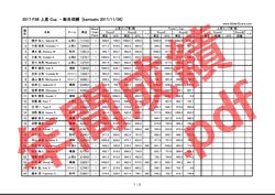 年間成績表