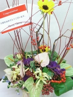 Cheep Cheepさんから3周年祝いのお花☆1