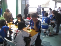 日産スタ どうぶつしょうぎ体験コーナー