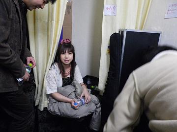 楽屋の歌姫