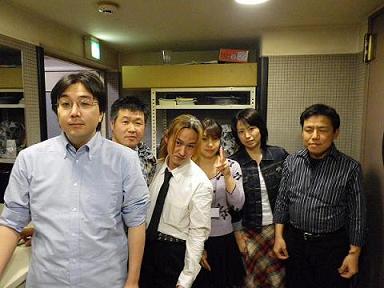 本番5分前のメンバー