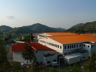 ヤマサ蒲鉾の工場風景