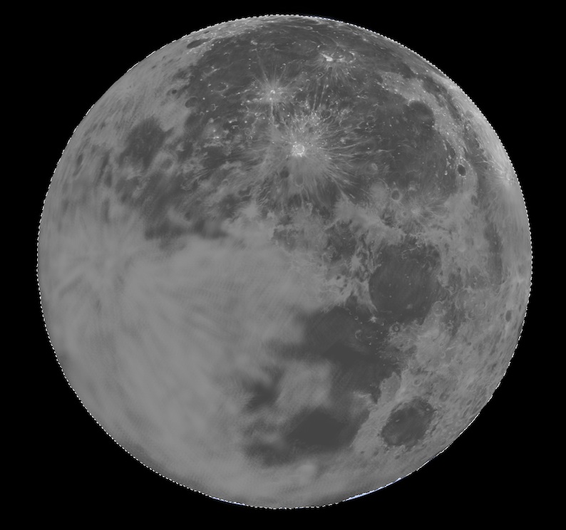 月を描く Idoval Blog