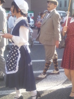 大正時代まつりの衣装
