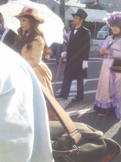 大正時代まつりの衣装