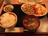 中華『源来酒家』エビマヨ定食(九段下)