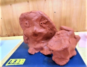 縄文の祈り パネル土偶・B 木粉粘土によるハイレリーフ作品 立体・オブジェ ギャラリー 翠 蓮 すいれん 通販 12218737 クリーマ ハンドメイド・手作り・クラフト作品の販売サイト