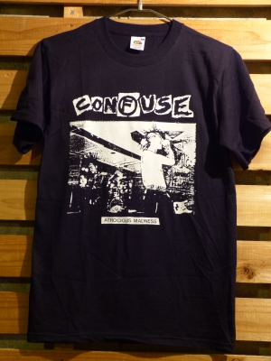 再入荷 !! CONFUSE オフィシャルTシャツ販売のお知らせ