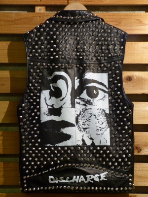 ス*チ様 サイコビリー　ライダース　革ジャン　ロンジャン　鋲ジャン 本日の新入荷 USED LEATHER JACKET !! 鋲ジャン ビスジャン