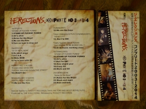 本日の新入荷 THE ERECTiONS - COMPLETE 2003→2014 (CD+SPECIAL