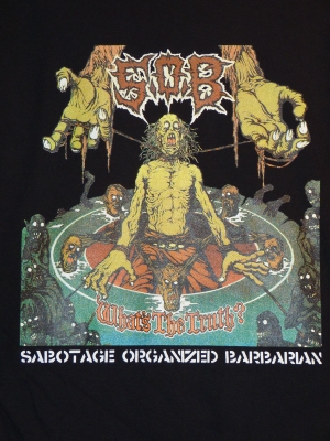 緊急入荷 !! S.O.B - WHAT'S THE TRUTH ? オフィシャルTシャツ