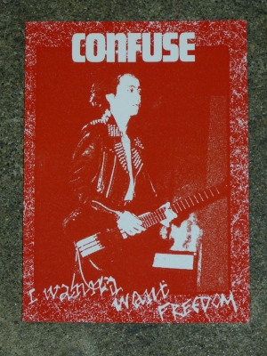 本日の新入荷 GENERAL SPEECH punk fanzine NO.9 !! CONFUSE 徹底的大
