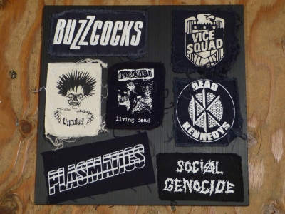 本日の放出品 USED PUNK/HARDCORE/Oi関連 ワッペン + 布パッチ +