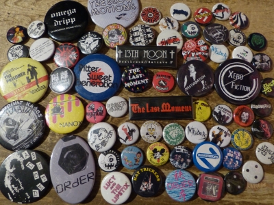 本日はUSED&UNUSED PUNK/HARDCORE/Oi/SLOGAN etc BUTTONS(缶 本日はUSED&UNUSED PUNK/HARDCORE/Oi/SLOGAN etc BUTTONS(缶