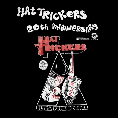 MAD PUNKS アームカバー付きトップスドクロ ダメージ パッチ y2k 緊急入荷 !! HAT TRICKERS 20th ANNIVERSARY T-SHIRTS & MUG CUP