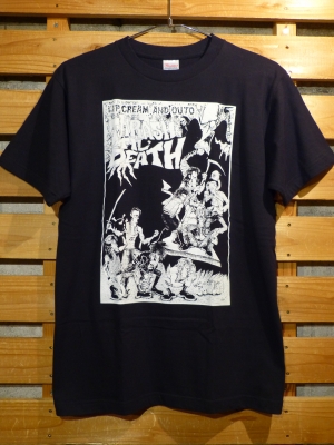 OUTO Tシャツ 復刻　希少　80'sジャパニーズハードコア　Lサイズ 真冬の古着バンドTシャツ放出 第二弾 