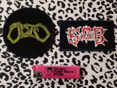 本日の放出品 パンク/ハードコア ワッペン !! 未使用 / デッドストック
