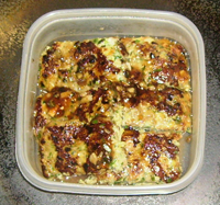 餃子のあん焼き