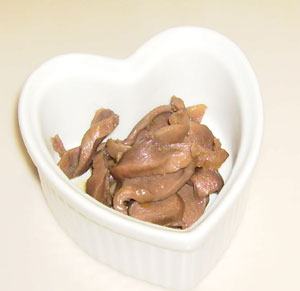 砂肝のバターしょうゆ味