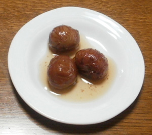 栗の渋皮煮