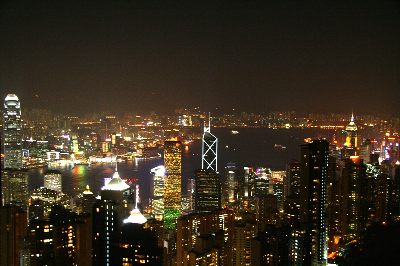 ヴィクトリア・ピークからの夜景