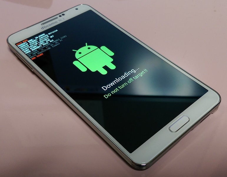GALAXY Note3 (SC-01F) で rooted & カスタムリカバリと「お