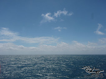 The sea from Cairns