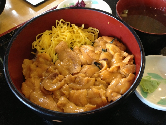 舞鶴 とれとれセンター ウニ丼