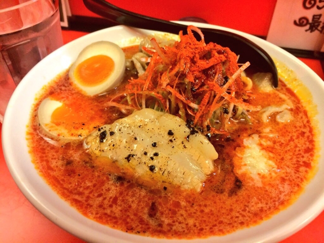 大阪・日本橋『辛口ガチ味噌肉ソバ ひるドラ』