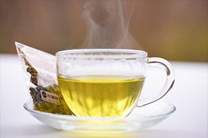 月ブレンドのお茶