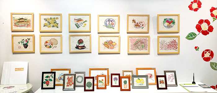 2022年Miyuki Sakaiカレンダー原画展、始まりました。