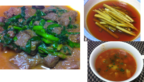肉にら炒め、
