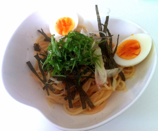 明太パスタ